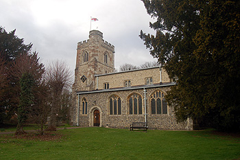 The church from the south-east March 2012